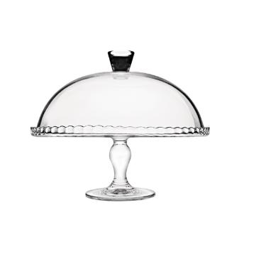 Boleira de Vidro com Tampa