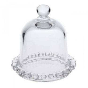 Porta Doce com Redoma de Bolinha