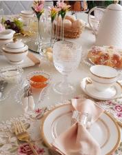 Mini Bowl Redondo de Vidro de Bolinha Transparente