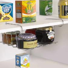 Cesto Prateleira de Encaixar Cromado