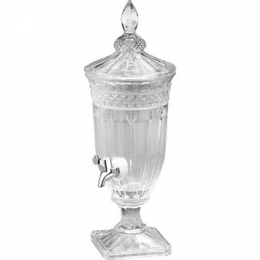 Suqueira/Dispensador de Bebidas de Cristal 2 Litros Brandon Wolff