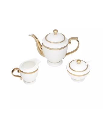 Aparelho de Ch� Paddy 3 pe�as de Porcelana