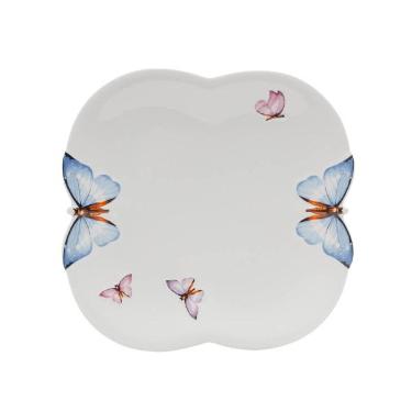 Prato Raso de Jantar de Borboleta