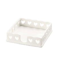 Porta Guardanapo de Dolomita Cora��o