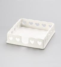 Porta Guardanapo de Dolomita Cora��o