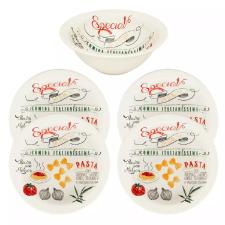 Conjunto 5 Pratos Massa de Porcelana Oxford