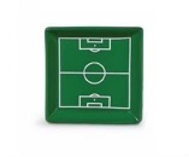 Prato de P�o Futebol em Cer�mica da Scalla