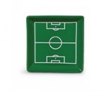Prato de P�o Futebol em Cer�mica da Scalla
