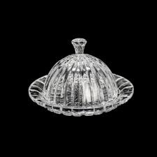 Queijeira em Cristal com Tampa da Wolff