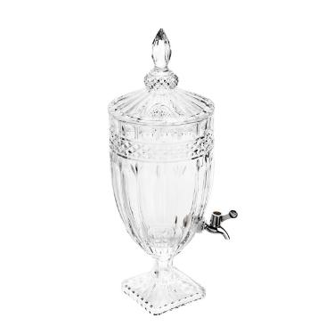 Suqueira/Dispensador de Bebida de 4L de Cristal Brandon da Wolff