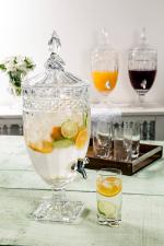 Suqueira/Dispensador de Bebida de 4L de Cristal Brandon da Wolff