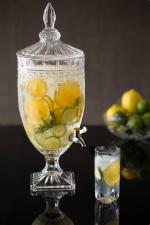 Suqueira/Dispensador de Bebida de 4L de Cristal Brandon da Wolff