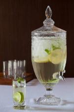 Suqueira/Dispensador de Bebida de 4L de Cristal Brandon da Wolff