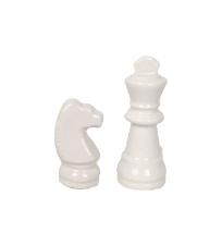 Saleiro e Pimenteiro Xadrez de Cer�mica