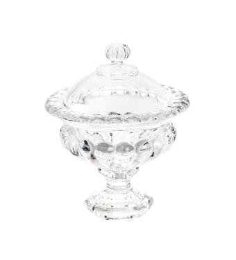 Bomboniere Sussex de Cristal com Tampa