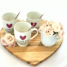 Caneca de Porcelana I Love You