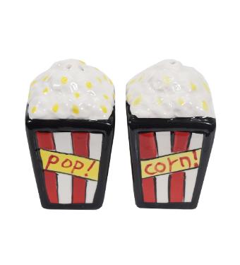 Conjunto de Saleiro e Pimenteiro Pipoca