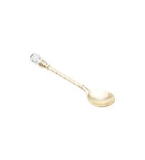 Jogo de 6 Colheres Douradas de Zamac