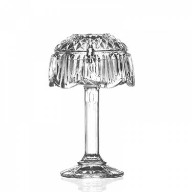 Abajur Pequeno Porta Velas em Cristal da Montarte