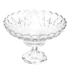 Fruteira Grande de Cristal com P� da Linha Ang�lica da Wolff