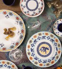 Aparelho de Jantar Coup Shanti de Porcelana 30 Pe�as