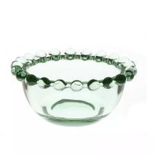 Bowl de Vidro Redondo Pequeno de Bolinha Verde da Quadrifoglio