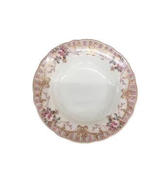 Prato Fundo em Cer�mica Abington Rose Gold