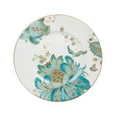 Prato de Sobremesa em Cer�mica Eliza Spring Blue