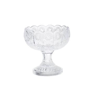 Fruteira Starry de Cristal Redonda com P�