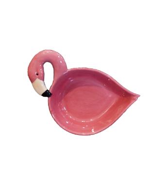 Bowl Grande em Cer�mica Flamingo
