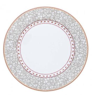 Prato Raso de Porcelana da Linha Khaki da Pip Studio