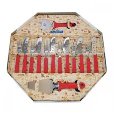 Kit de Talheres para Pizza Vermelho da Tramontina