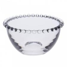 Bowl Redondo de Vidro M�dio de Bolinha da Quadrifoglio