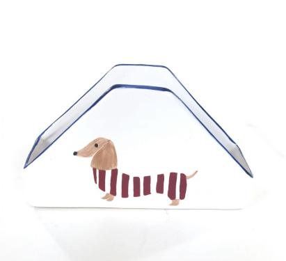 Porta Guardanapo em Cer�mica da Linha Hot Dog
