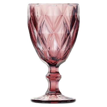 Ta�a para �gua de Vidro Diamond Lil�s da Lyor