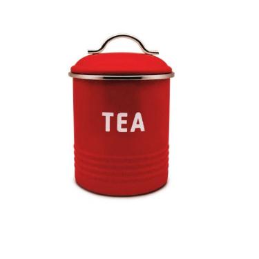 Porta Ch� Galvanizado Vermelho