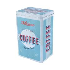Lata de Metal Kitchen Coffee Azul