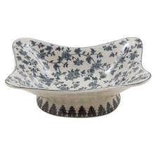 Fruteira de C�ramica Decorativa Azul Claro