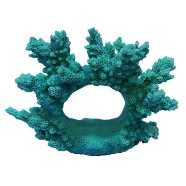 Anel de Guardanapo em Cer�mica de Coral Verde