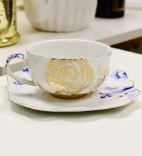 X�cara de Ch� Royal White de Porcelana Pip Studio