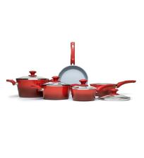 Conjunto de Panelas 5 Pe�as Cer�mica Life da Brinox