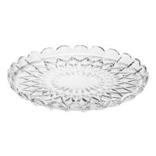 Prato para Bolo de Cristal da Linha Ang�lica da Wolff