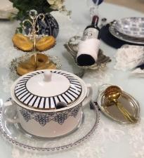 Concha para Molho Avalon Dourada