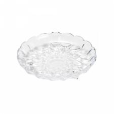 Prato de Sobremesa de Cristal com P� da Linha Ang�lica da Wolff