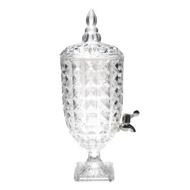 Suqueira/Dispensador de Bebida Adamant de Cristal 4,4L da Wolff