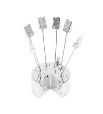 Petisqueira com 7 Pe�as com Suporte em Zamac Queijo e Ratinho