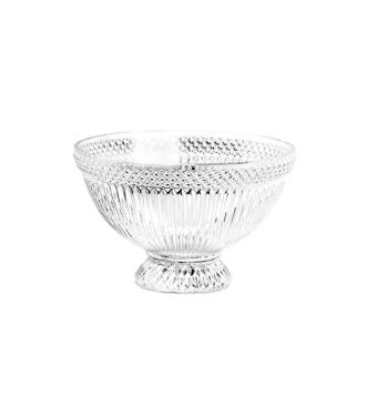 Bowl M�dio com P� em Vidro da Montarte