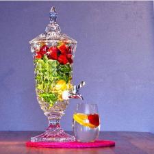 Suqueira/Dispensador de Bebida Adamant de Cristal 2,2L da Wolf