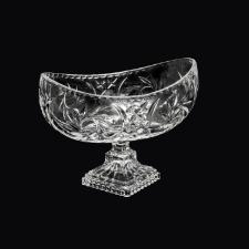 Fruteira Grande em Cristal Sunflower com Base da Wolff