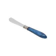 Conjunto com 4 Esp�tulas em Inox Mother Pearl Azul da Lyor